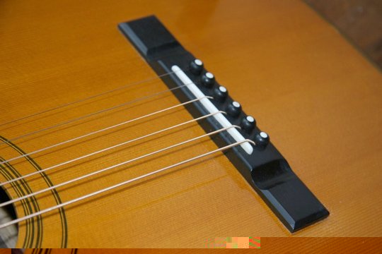 Vintage parlour guitar