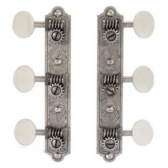 2507 engraved relic nickel, solid headstock