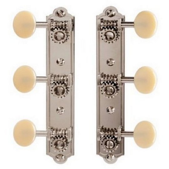 2513-N bright nickel, solid headstock