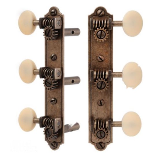 2514-RB relic brass, slotted headstock