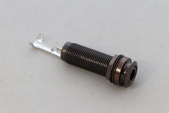 Endpin strapjack, metric, 3-way, bronze strapnut