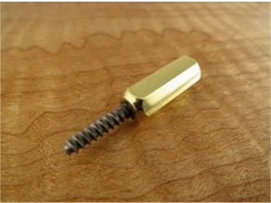 Strap button installation tool, hex head