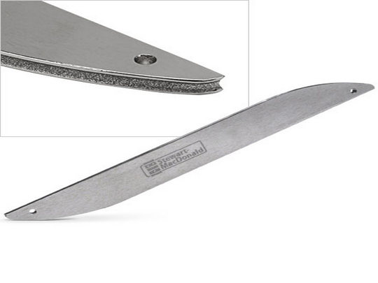 Diamond fret file, offset, 300-grit